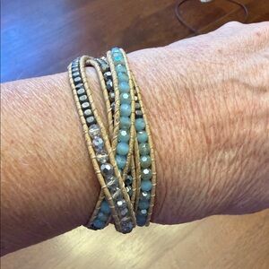 Elegant Beaded Wrap Bracelet